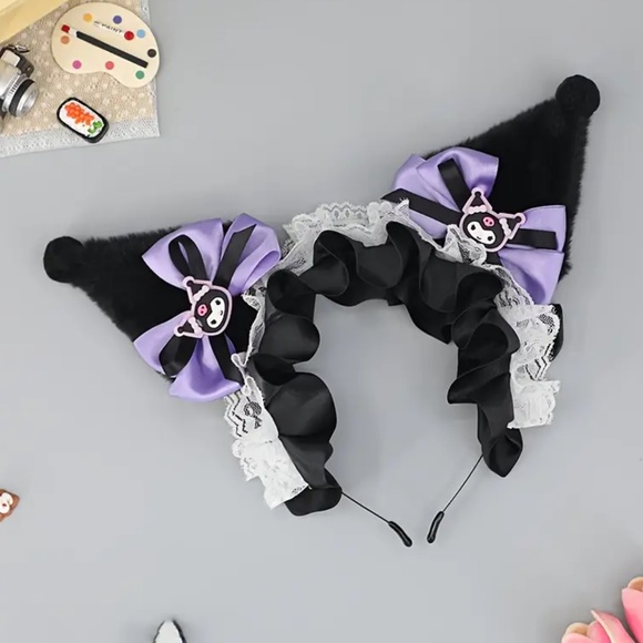 NIP! Sanrio Kuromi from Hello Kitty and Friends Headband for Adults and Teens! - Picture 1 of 4